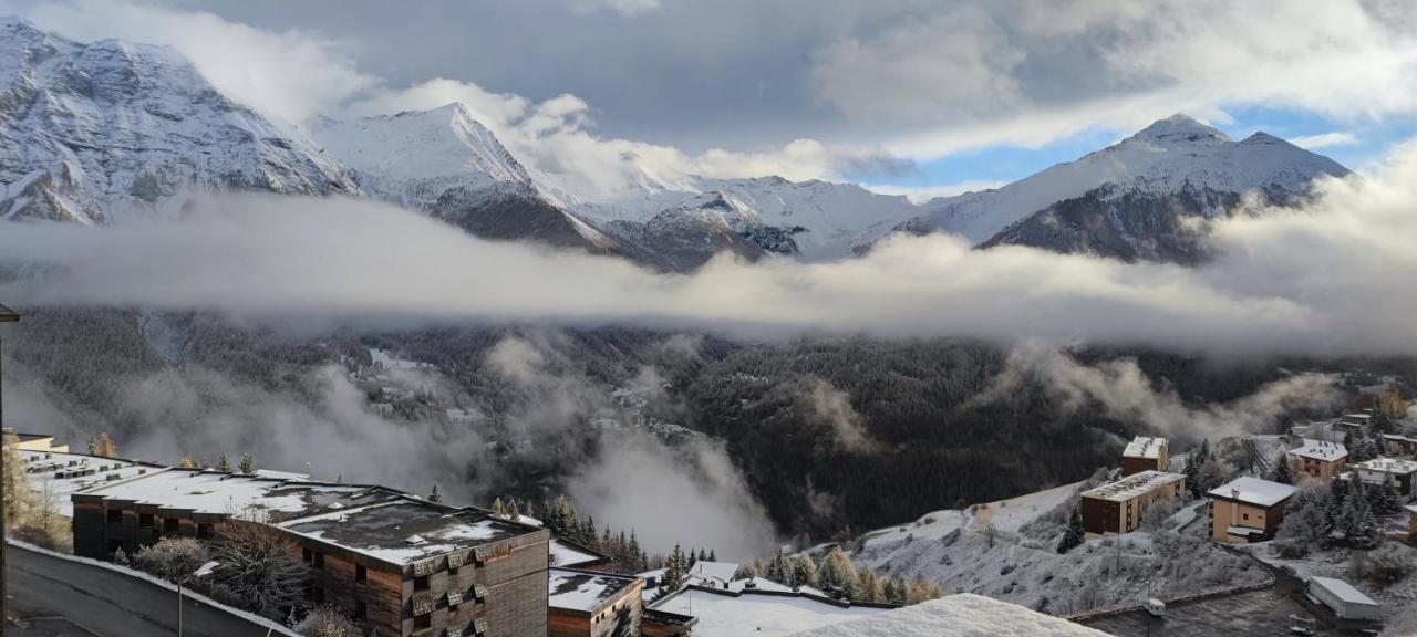 Orcieres Rond Point Des Pistes 1 Panoramique, Front De Neige Daire Dış mekan fotoğraf