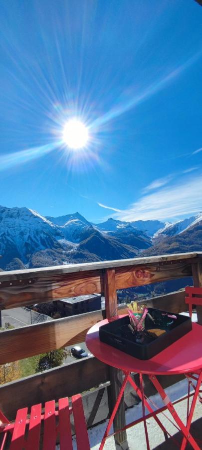 Orcieres Rond Point Des Pistes 1 Panoramique, Front De Neige Daire Dış mekan fotoğraf