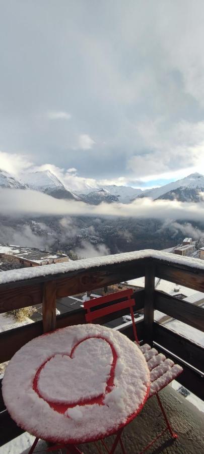 Orcieres Rond Point Des Pistes 1 Panoramique, Front De Neige Daire Dış mekan fotoğraf